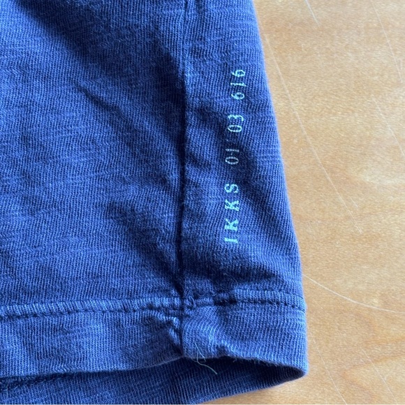 IKKS blue T-shirt short sleeve - Picture 6 of 7